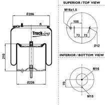 TruckIng 0293300 - Fuelle supension BPW 36